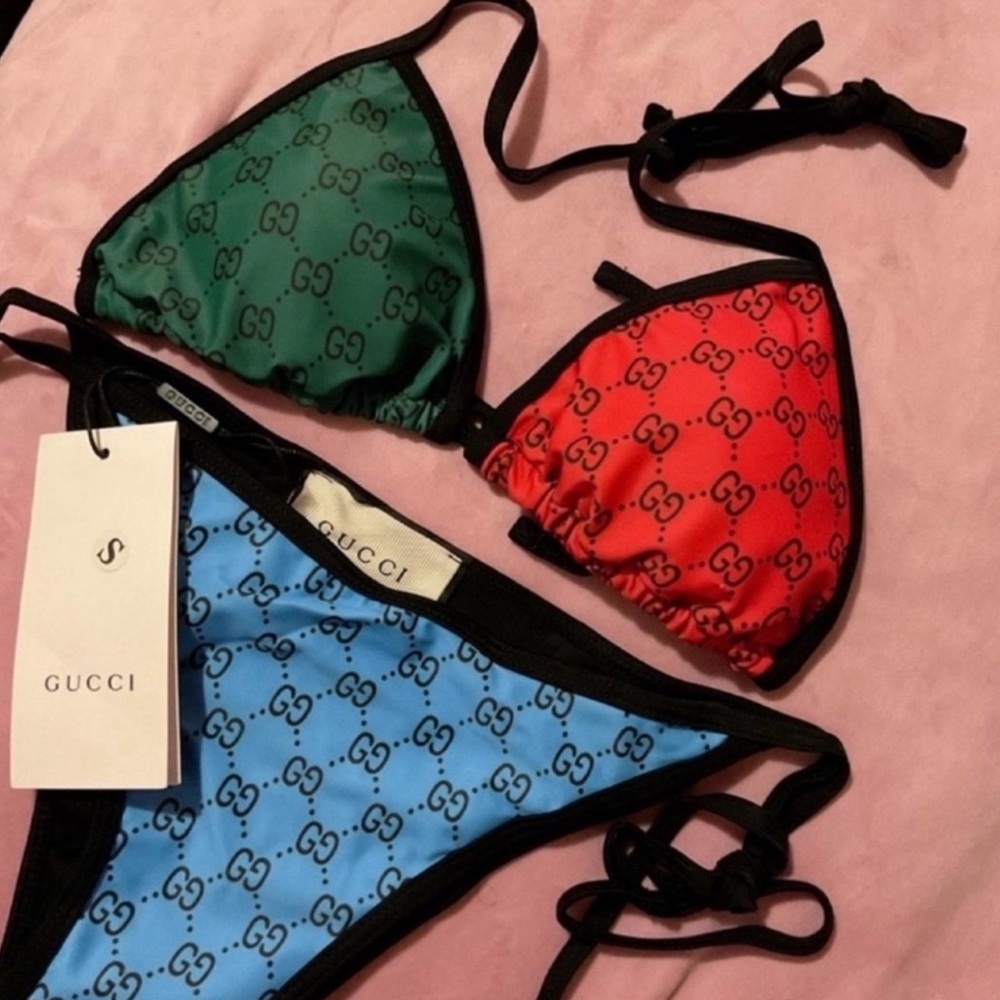 Gucci Multicolor Bikini Set